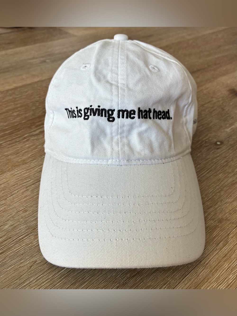Beefeater Gin “This is giving me hat head” Dad Hat Cap White

Good Condition